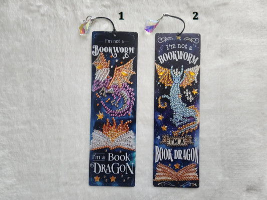Diamond Art Dragon Bookmarks