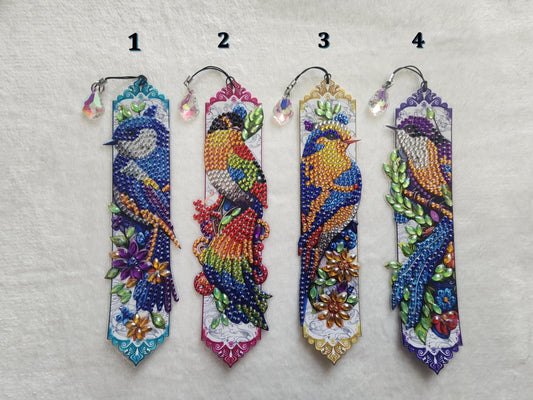 Diamond Art Bird Bookmarks A