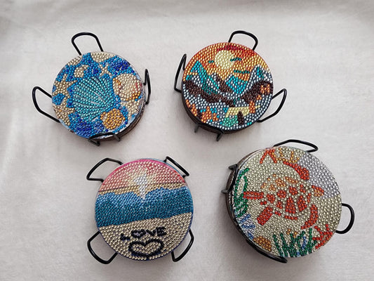 Diamond Art Coaster Sets 2