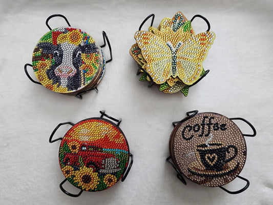 Diamond Art Coaster Sets 3