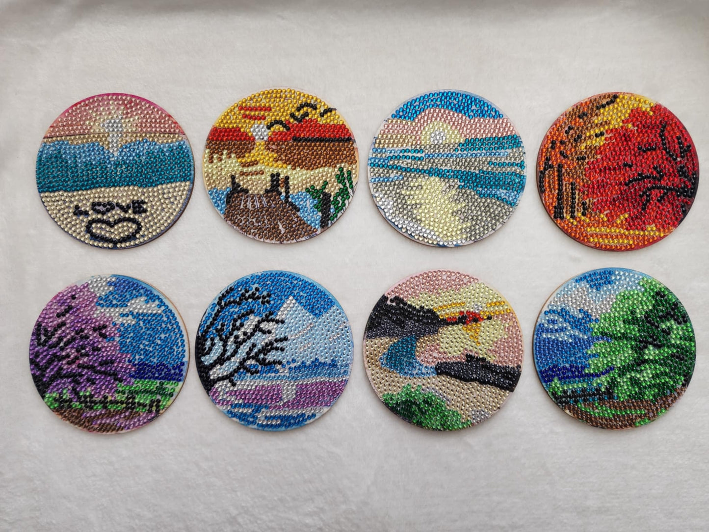Diamond Art Coaster Sets 2